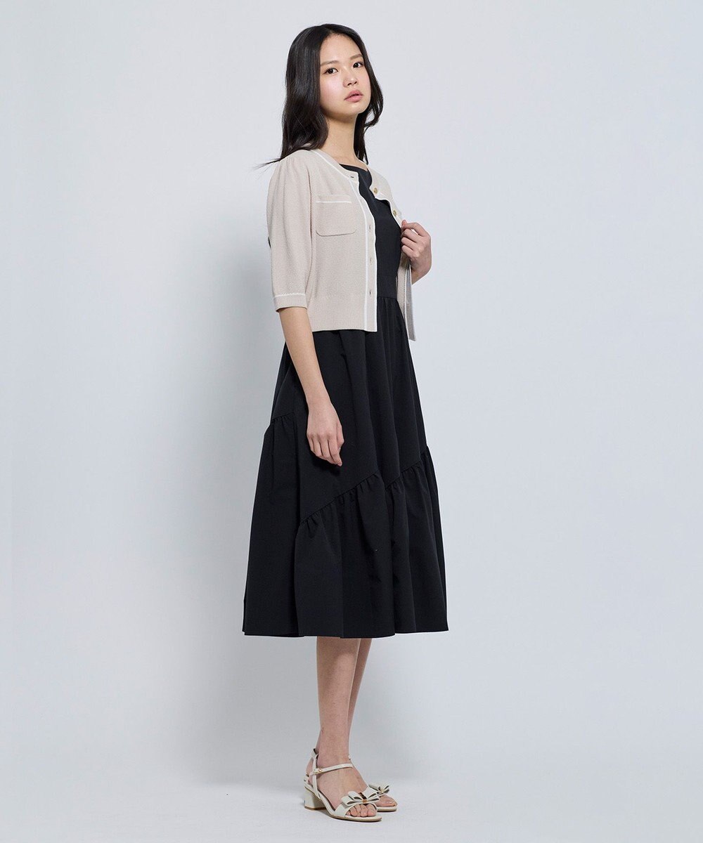 TOCCA HONEYCOMB MESH KNIT カーディガン 