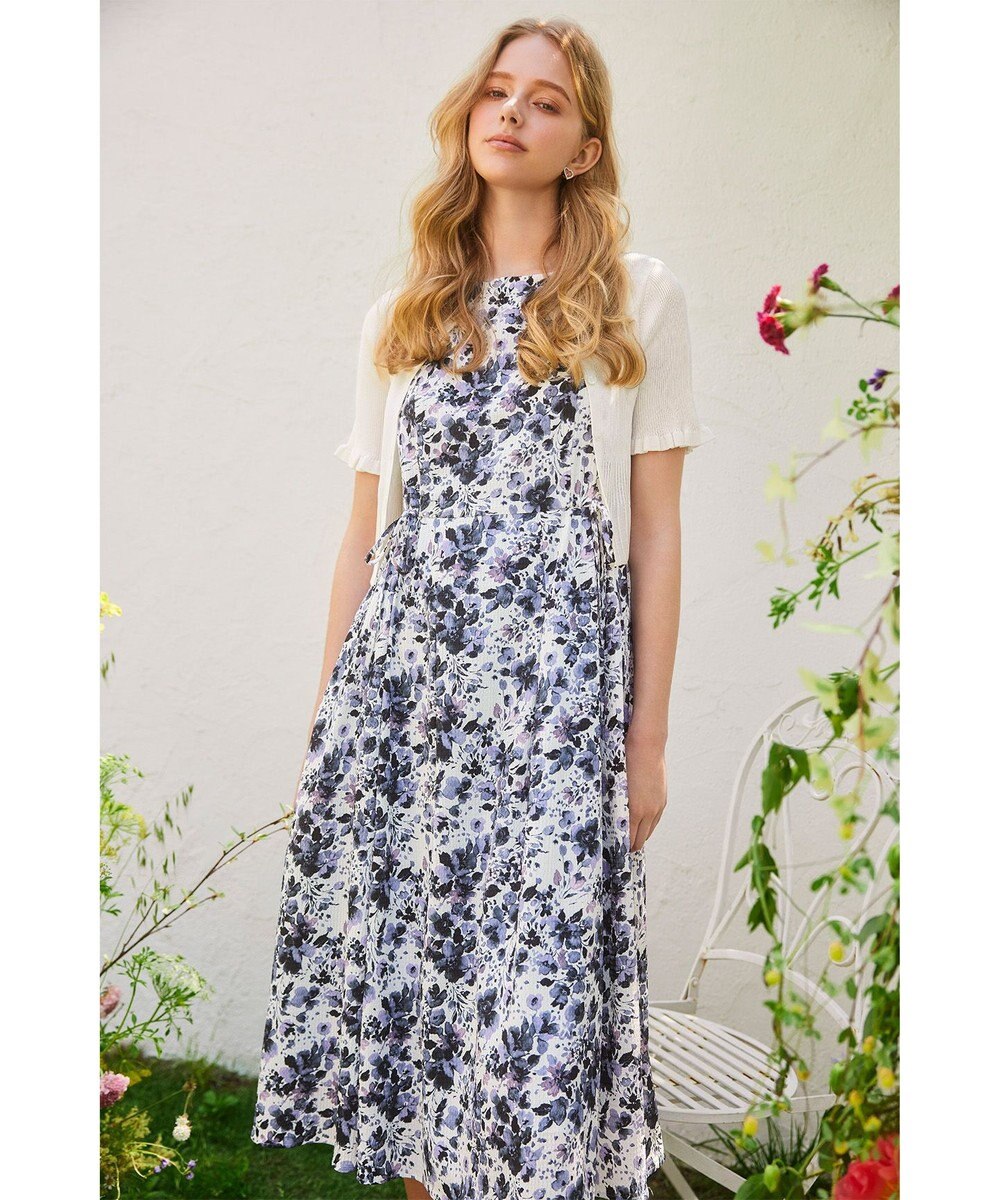 TOCCA HALF SLEEVE AJISAI  半袖カーディガン 