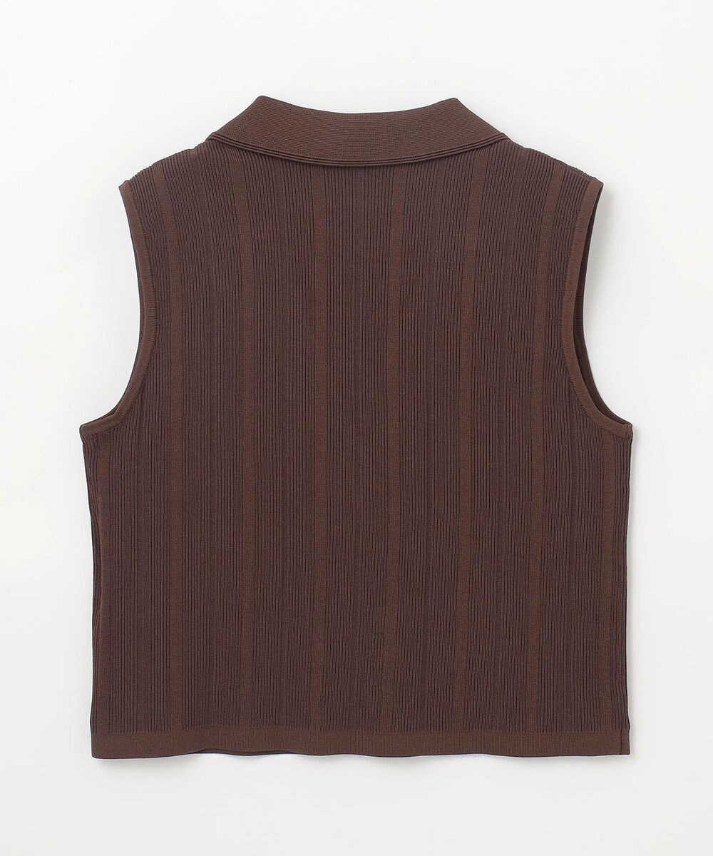 GRACE CONTINENTAL ダブルフロントニットジレ 