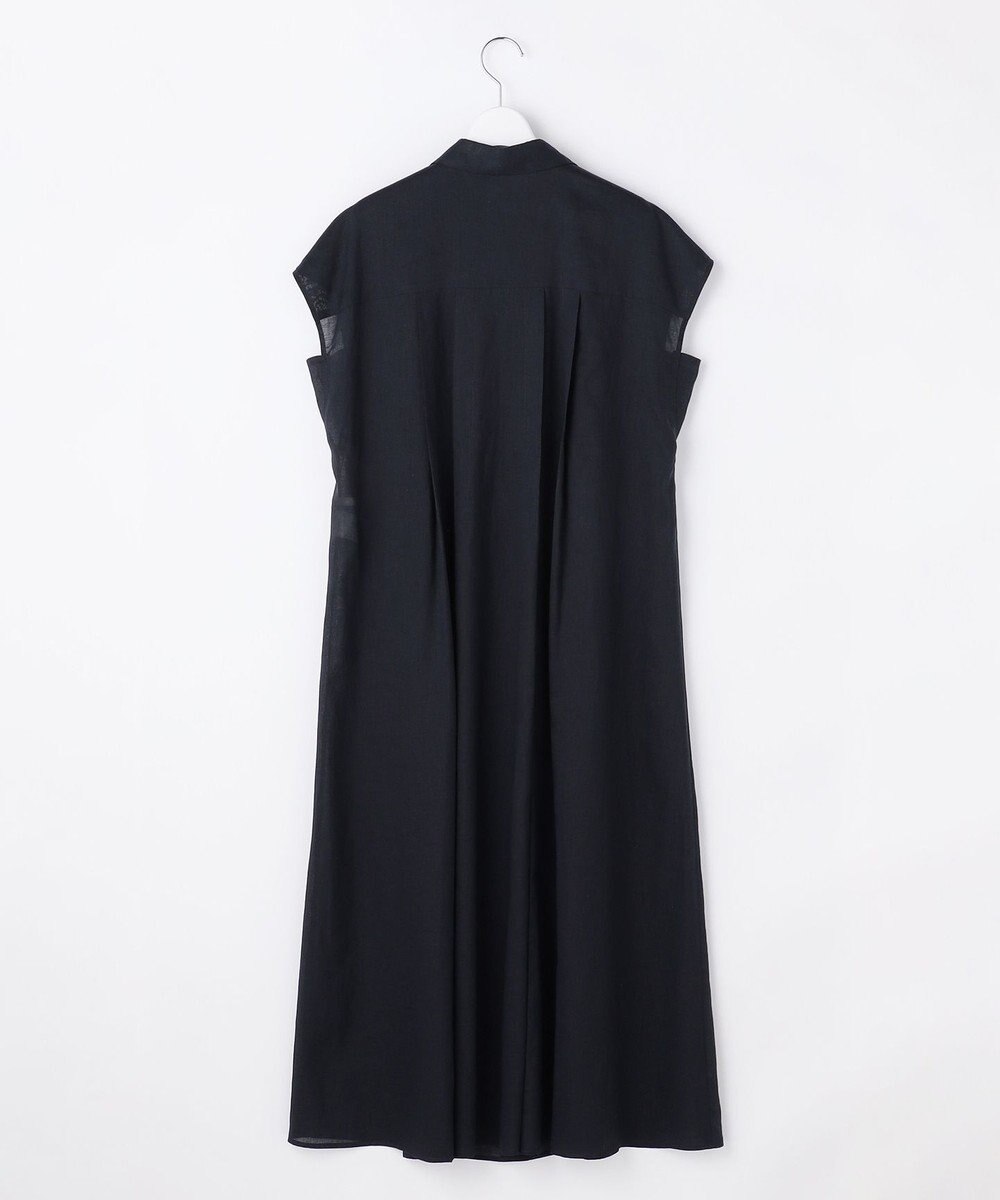 自由区 L 【17号サイズまで展開・WEB限定カラーあり】シアーラミーローンスキッパーシャツ ワンピース 