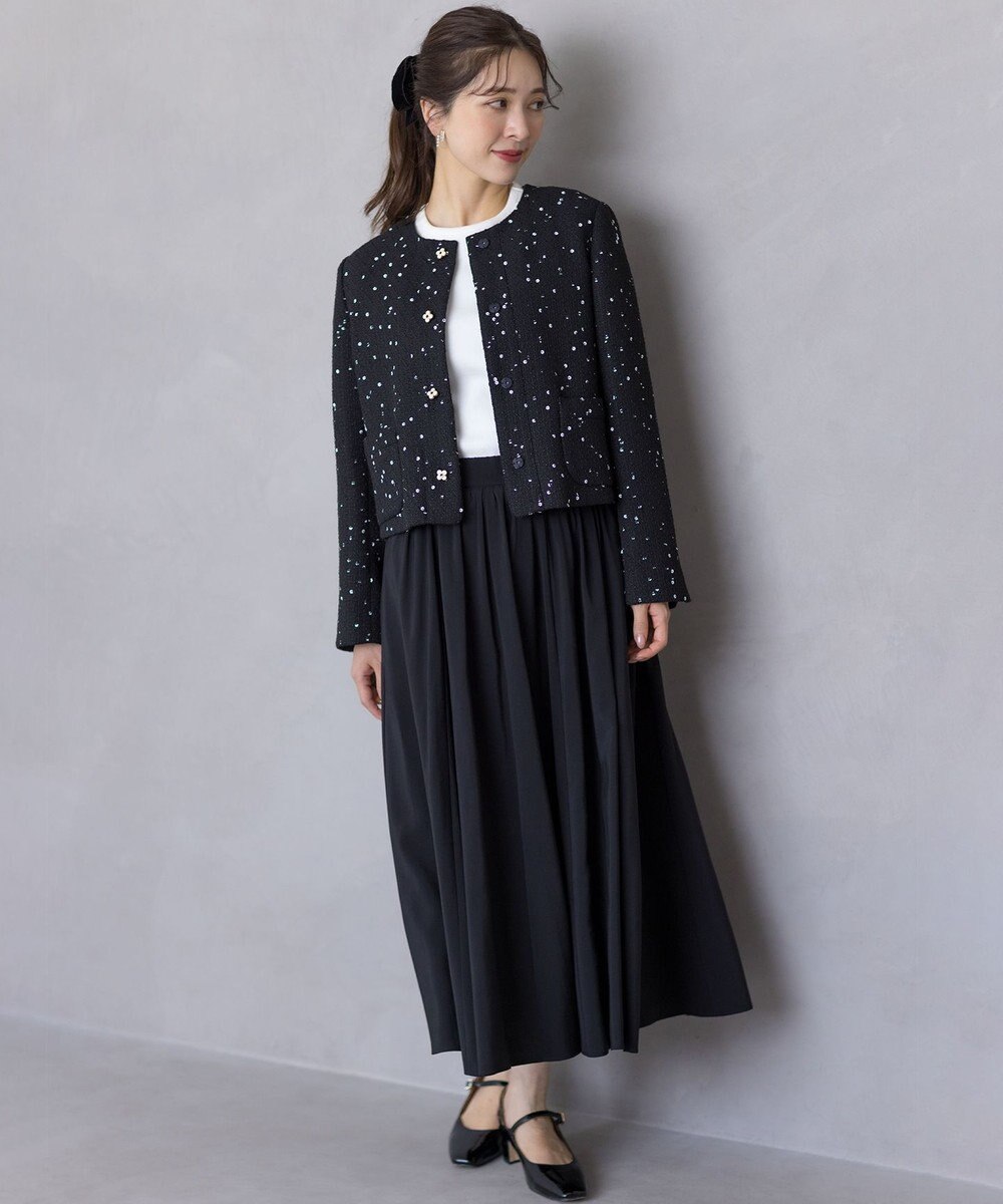 組曲 【レングス調整可能】バウンディングシャーティングスカート 