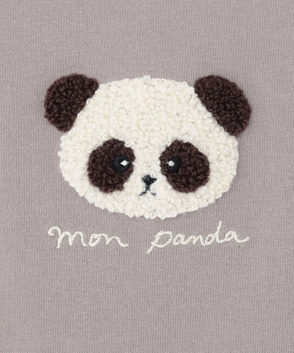 ANY KIDS オーガビッツアニマルサガラ刺繍Ｔシャツ 