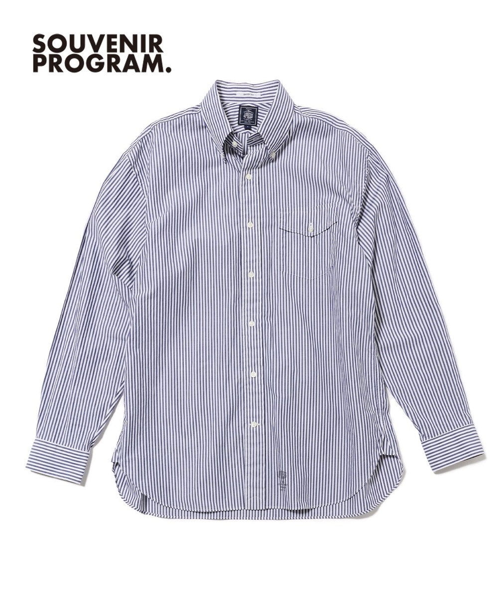 J.PRESS MEN 【J.PRESS ORIGINALS】【UNISEX】Cotton Broad Cloth Shirt / B.D. / Baggy-Fit 