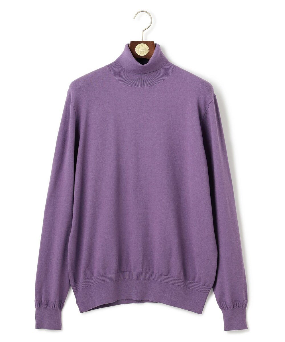 J.PRESS MEN 【ストレッチ性 / イージーケア】【FLEX YARN】タートルネックニット 