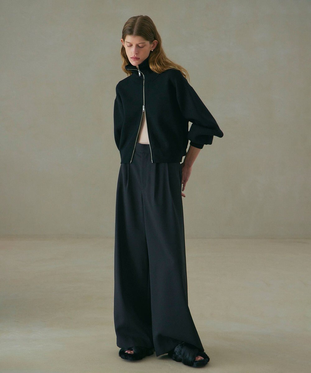 NAVE 【ReNAVE・洗える/UVカット】スパンポリエステル パンツ 