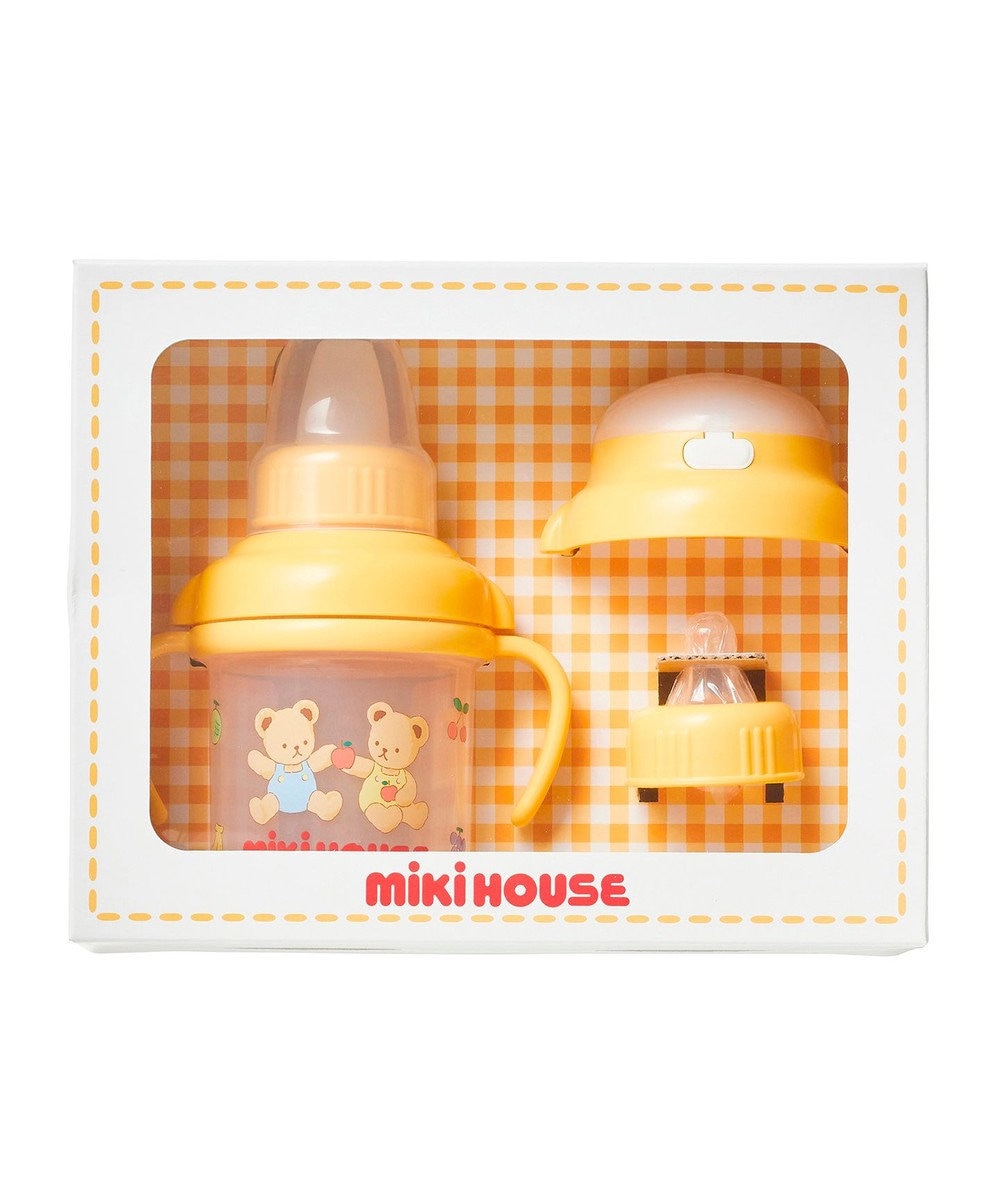 MIKI HOUSE HOT BISCUITS 【ミキハウス】 マグセット 白