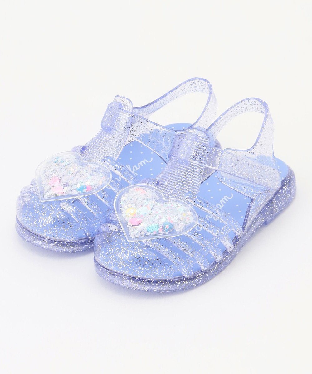 ANY KIDS しゃらしゃらジェリーサンダル 