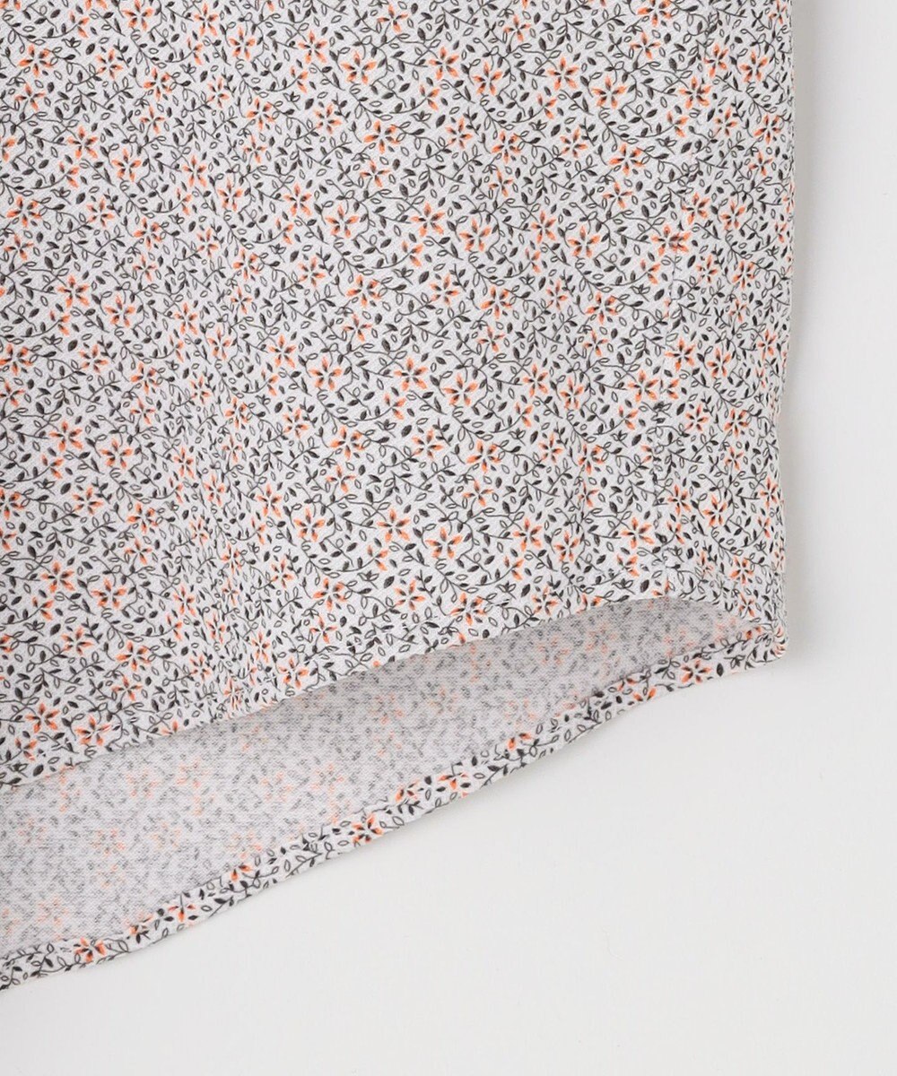 JOSEPH ABBOUD 【綿100％・ジャージー素材・ストレッチ】コンパクトジャージープリントシャツ 