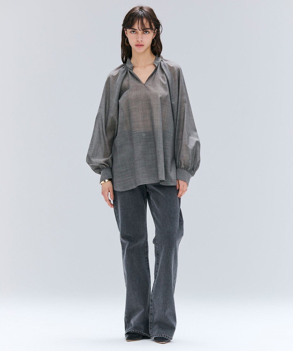 BEIGE， 【洗える・Oggi 11月号掲載】NAVIGLIO / フレアシルエットデニムパンツ 