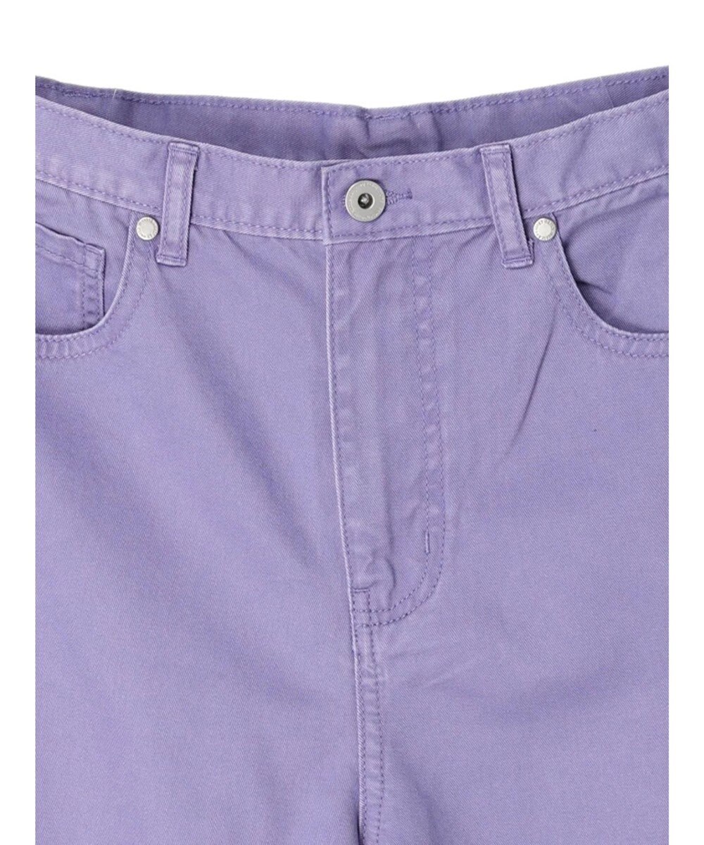 earth music&ecology カラーフレアパンツ 