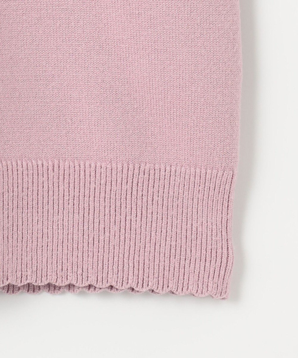 ANY KIDS 首フリルしあわせタッチニット 