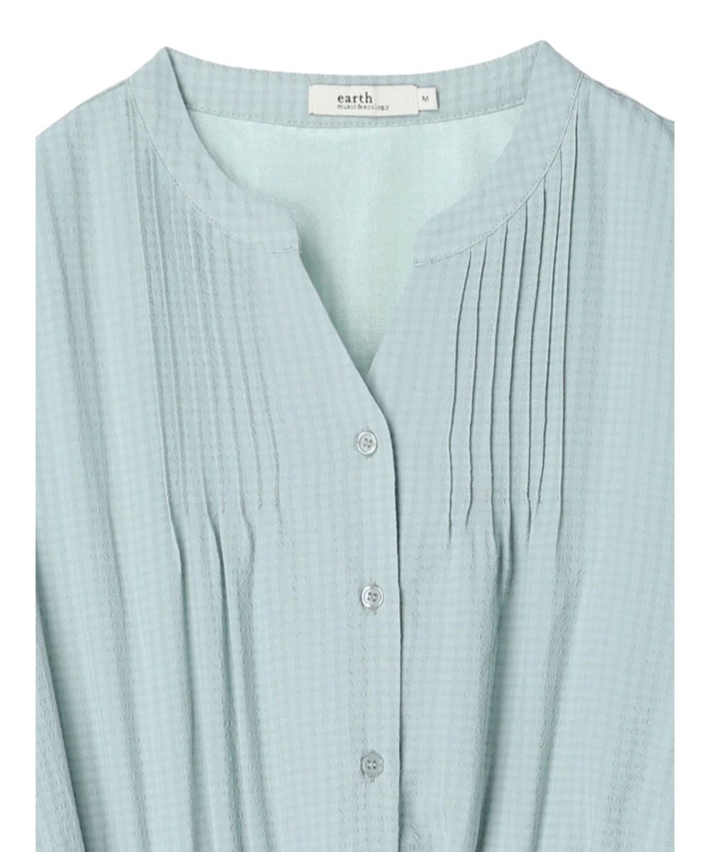 earth music&ecology タックフレアワンピース 