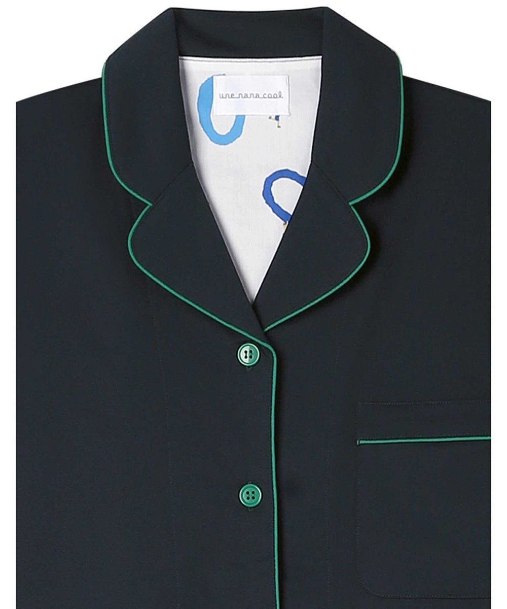 une nana cool 【綿混】両染ジャージ半袖パジャマ MADE WITH LIBERTY FABRIC 