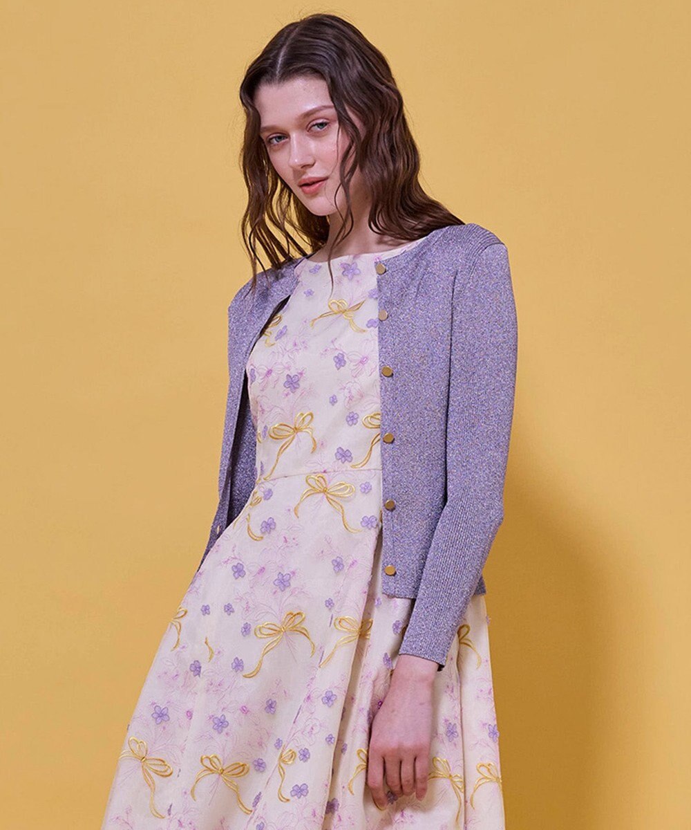 TOCCA SPARKLE TOUCH KNIT カーディガン 