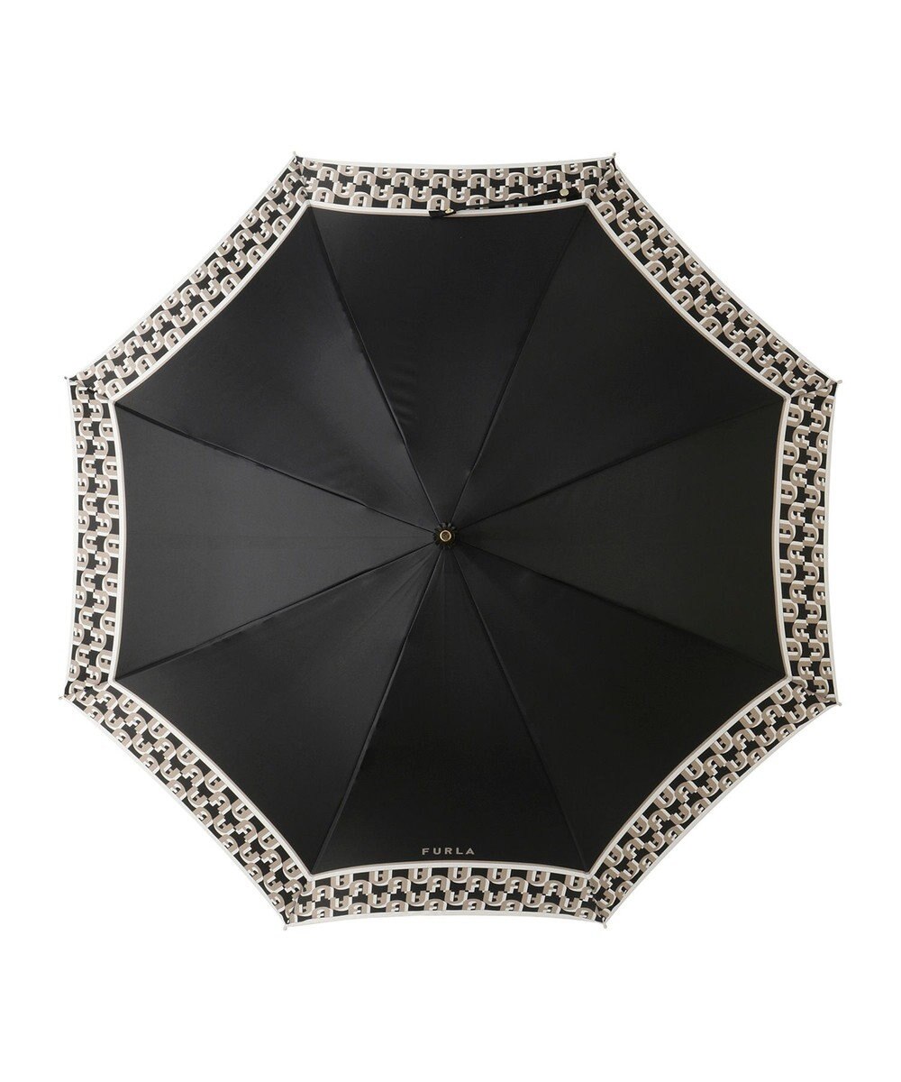 MOONBAT FURLA 【耐風】長傘 アーチロゴ 