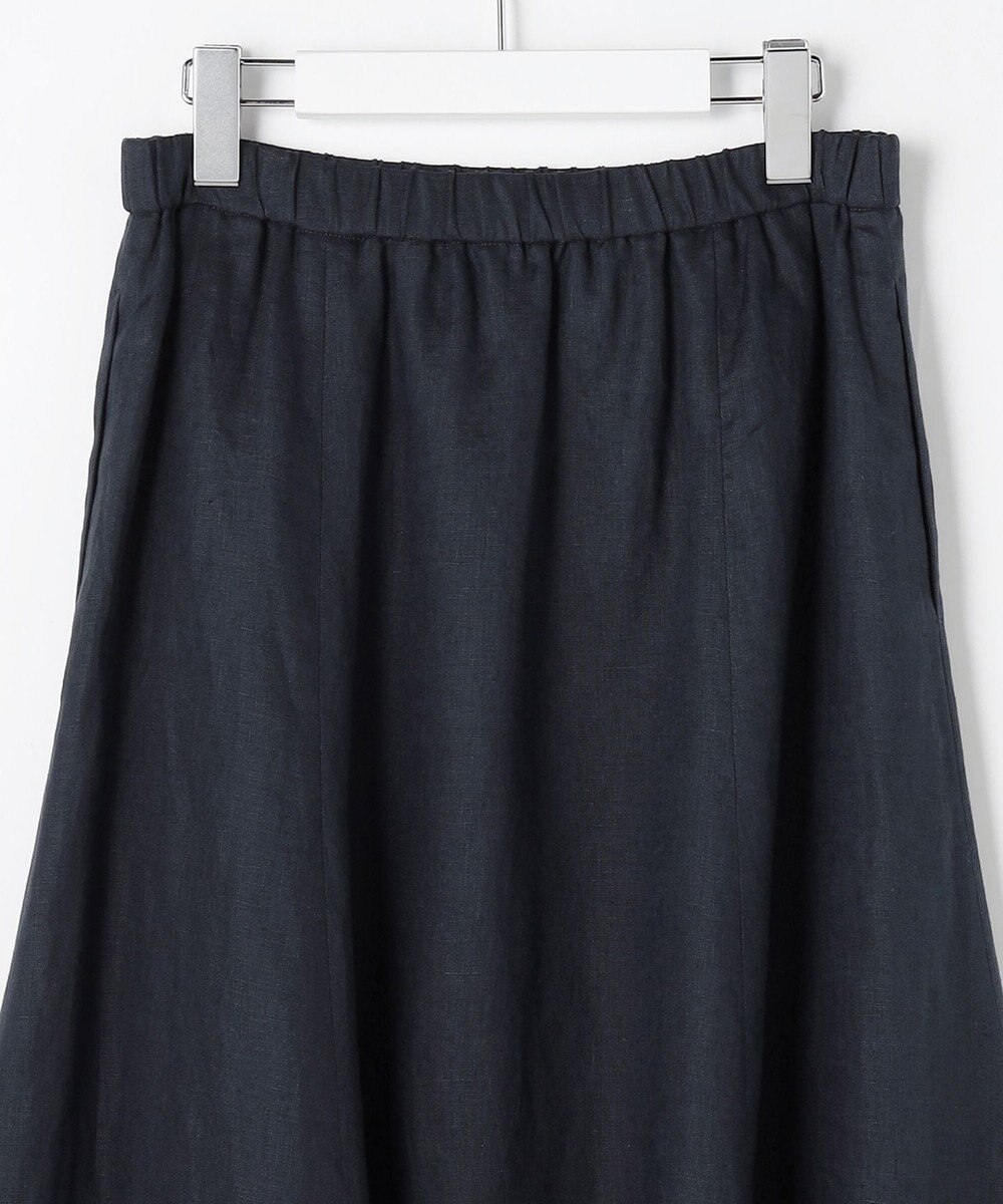 J.PRESS LADIES S 【WEB限定】リネン フレア スカート 