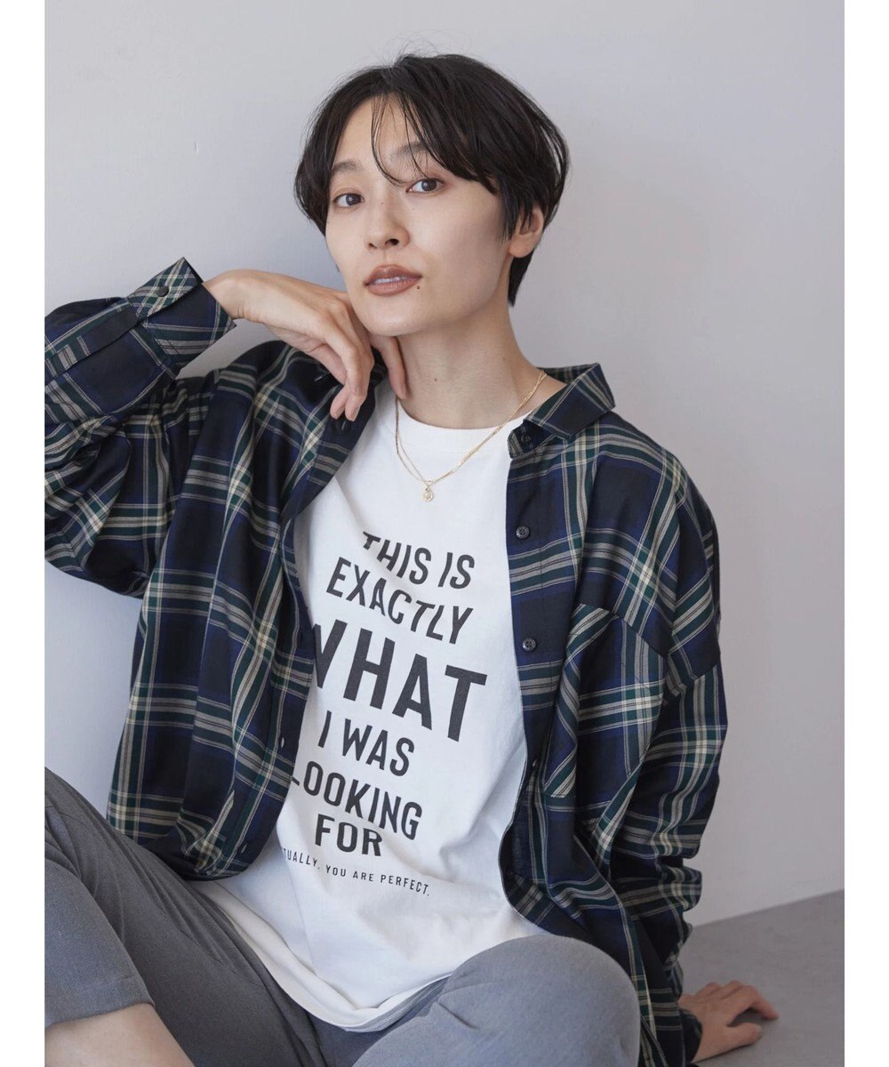 AMERICAN HOLIC イージーケアチェックシャツ 