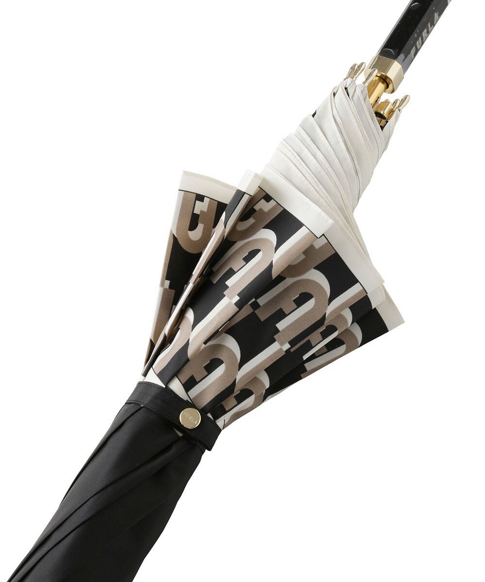 MOONBAT FURLA 【耐風】長傘 アーチロゴ 