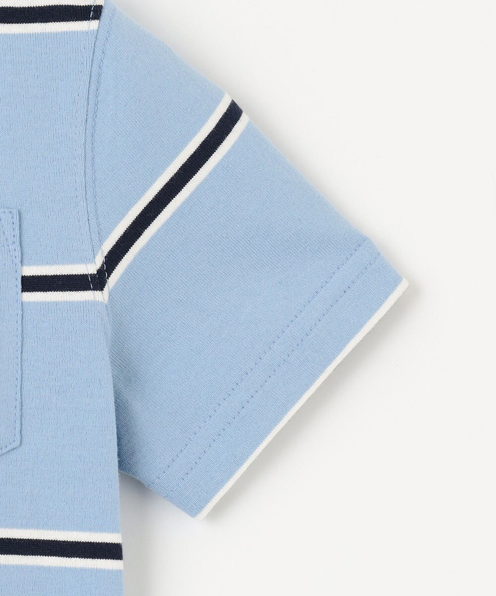 J.PRESS KIDS 【100-130㎝】マルチボーダー 半袖Ｔシャツ 