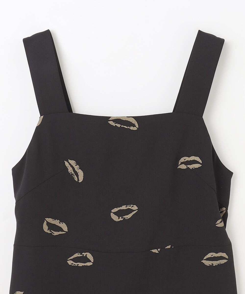 GRACE CONTINENTAL リップモチーフドレス 