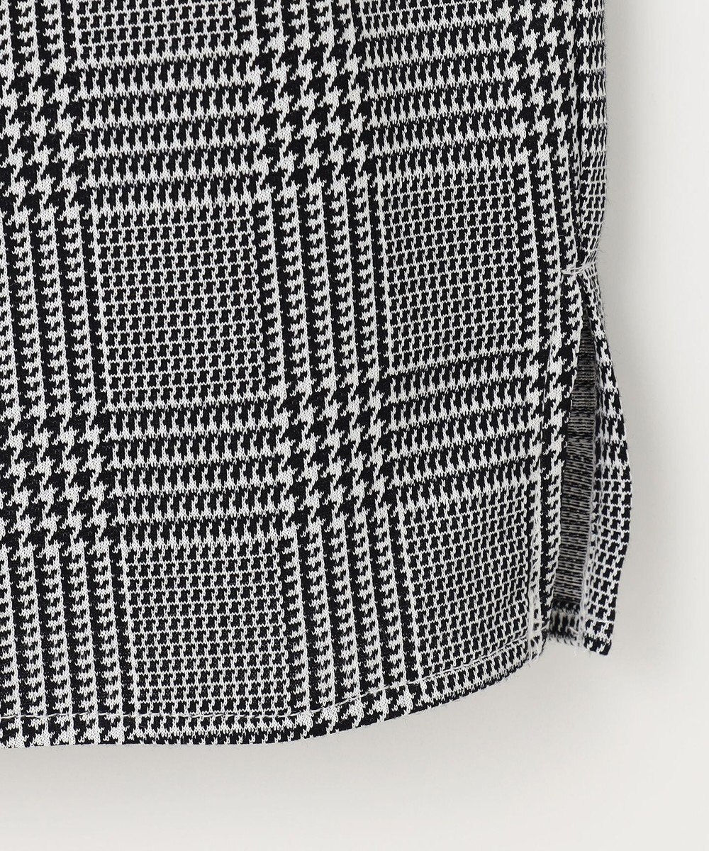 J.PRESS LADIES L チェックジャージー カットソー 