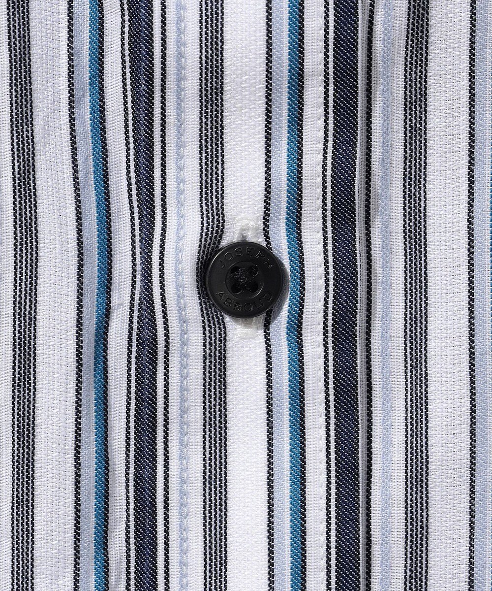 JOSEPH ABBOUD 【サステイナブル】ソアロンストライプ 半袖 シャツ 