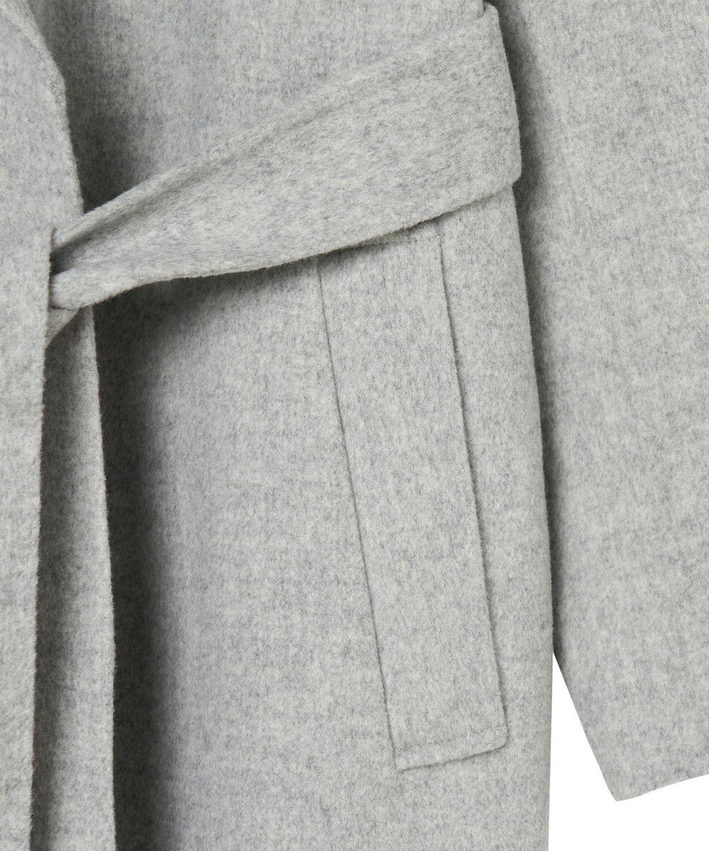 JOSEPH 【WEB&OUTLET限定】ダブルフェイスラムズ　ベルテッドコート 