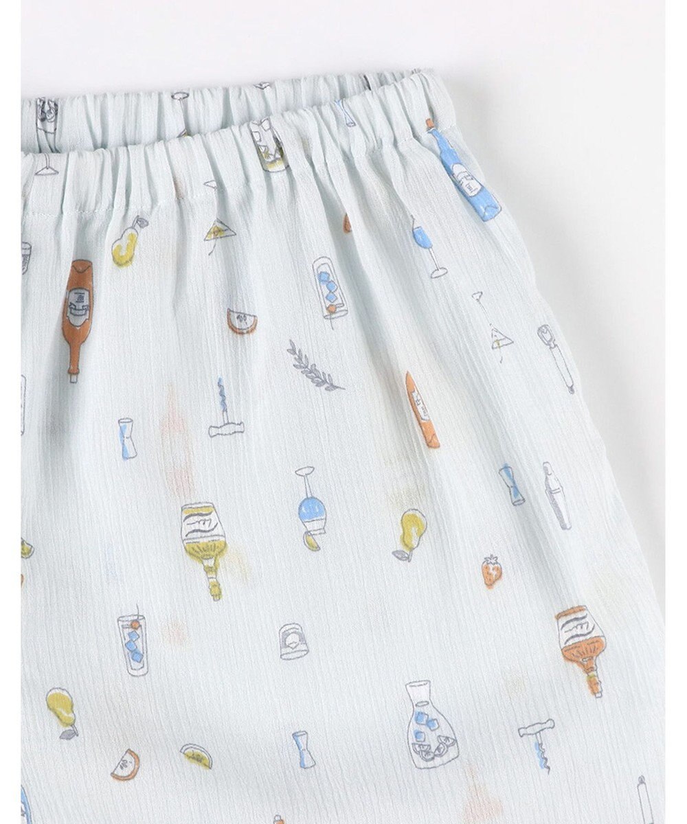 Wing パジャマ 綿100%(本体) 楊柳素材 高島ちぢみ（R） 3Lまで対応 大きいサイズ 5分袖 半袖 長ズボン レディース EP8047 ウイング／ワコール 