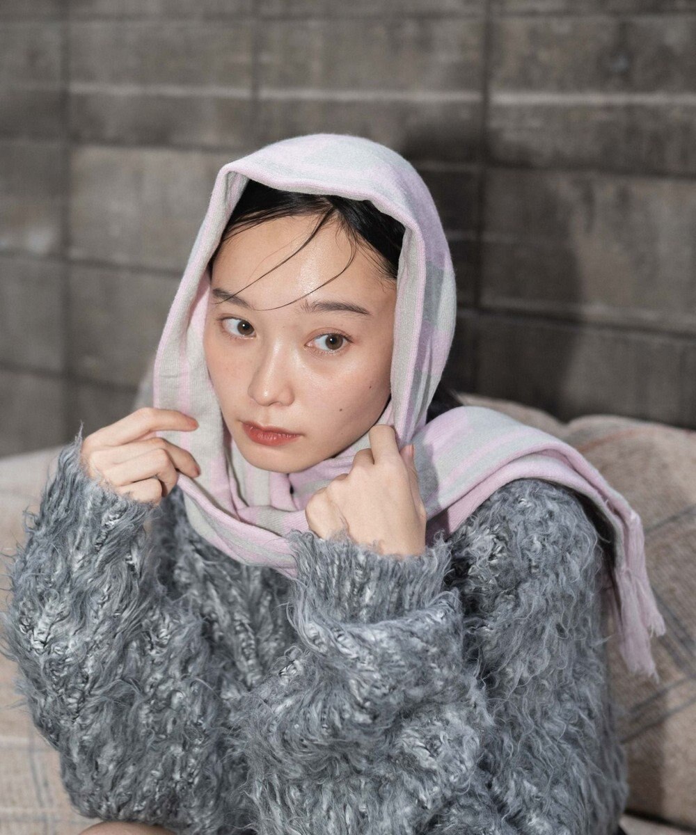 WEGO 【ユニセックス着用ITEM】ロゴマフラー 