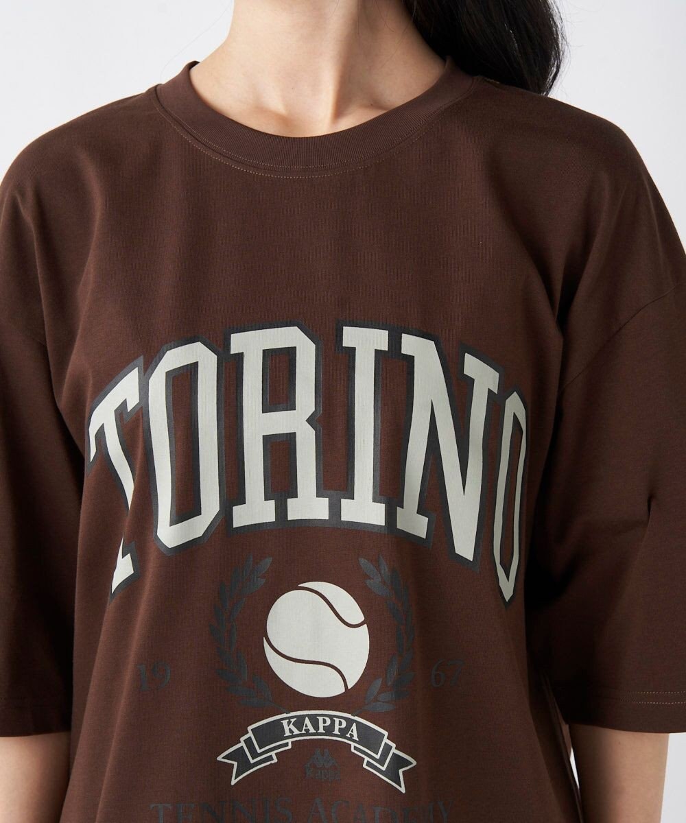 OP／FILA 【Kappa】ルーズフィット テニスグラフィックTシャツ 