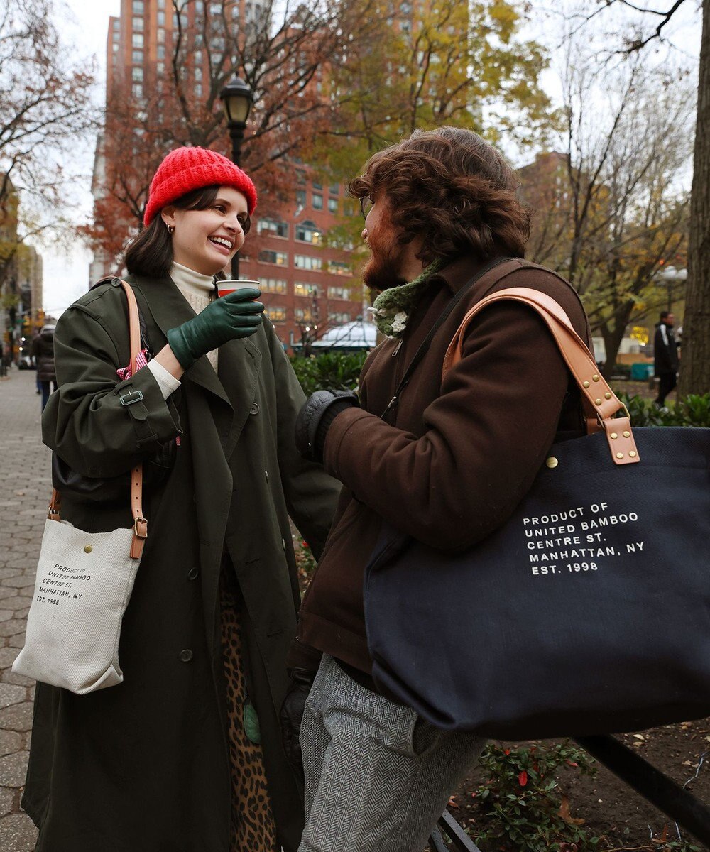 united bamboo 【NAVYS 10月号掲載】UB ベーシックバッグ(ミディアム) 