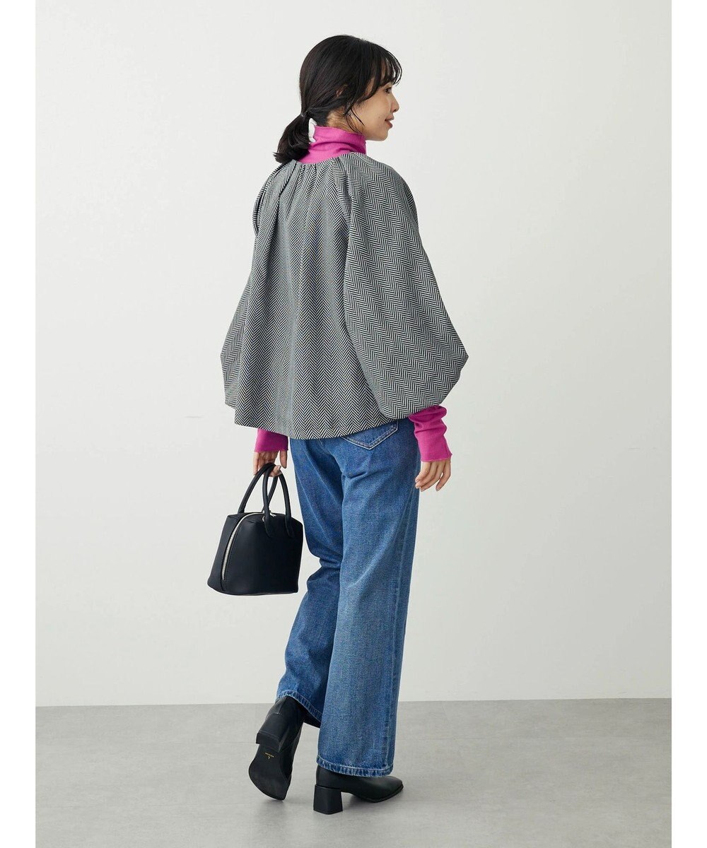 Green Parks ・ｆｕｒｒｙ　ｒａｔｅ　ヘリンボーンタックジャケット 