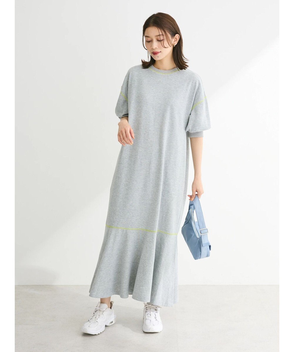 Green Parks ・Ｐｅｔｉｔ　Ｆｌｅｕｒ　カラーｓｔウラケワンピース 