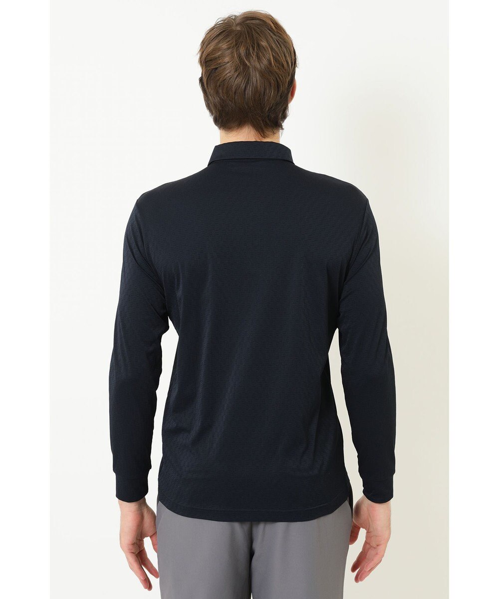 DAKS 【DAKS GOLF】冷感テクスチャ長袖ポロ 