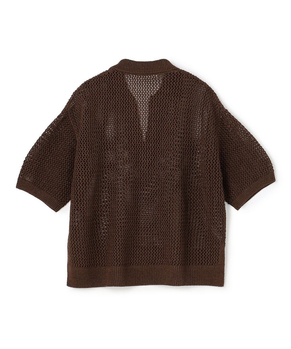 UNFILO リネンペーパー メッシュニット スキッパー 