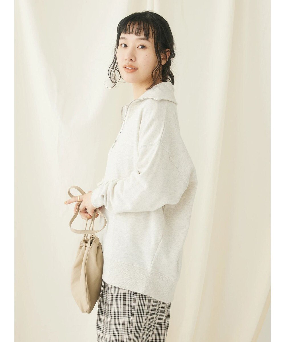 CRAFT STANDARD BOUTIQUE 　裏毛セーラーカラーＺＩＰプルオーバー 