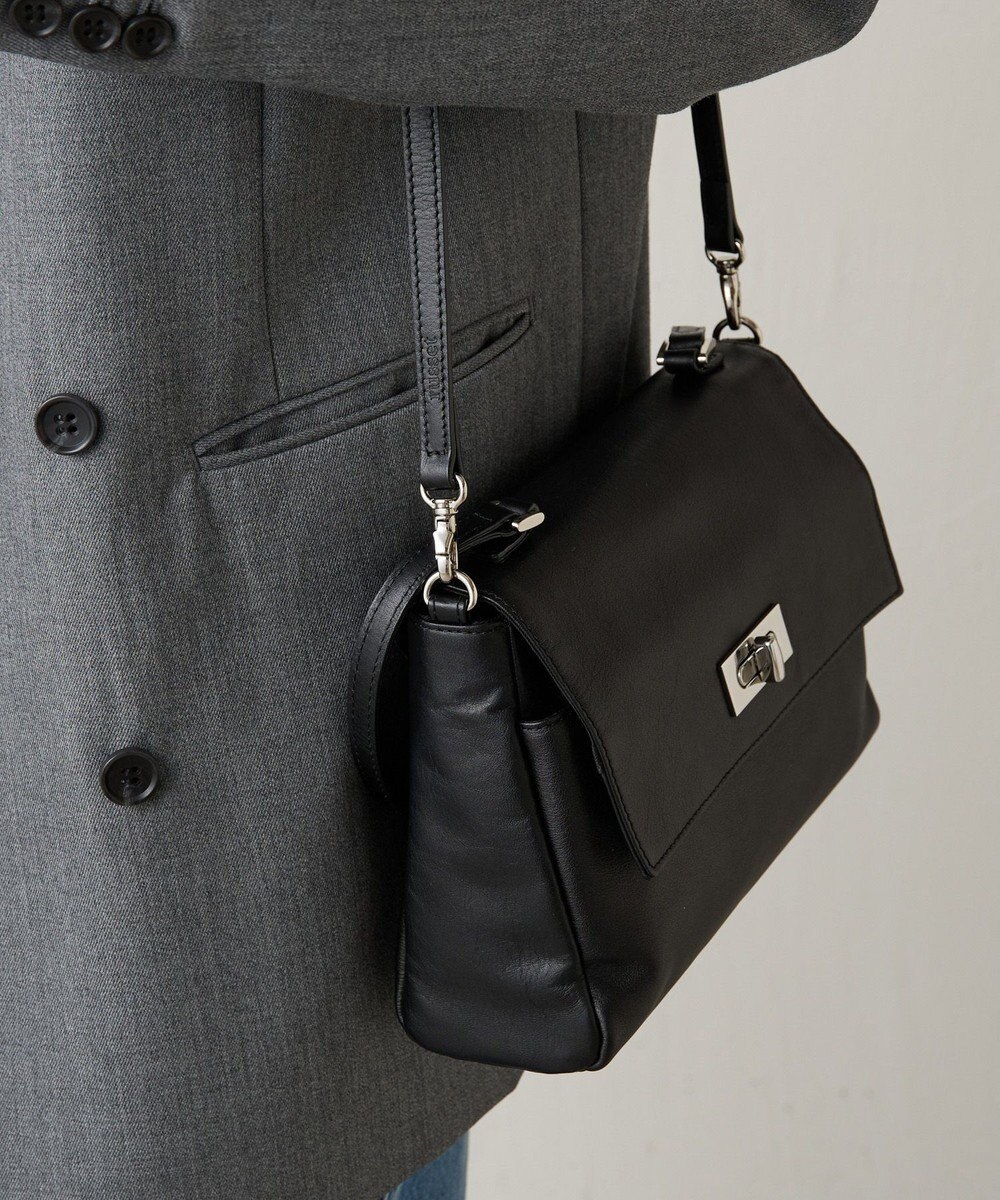 russet ソフトレザーフラップミニトートバッグ(CE-1674) 