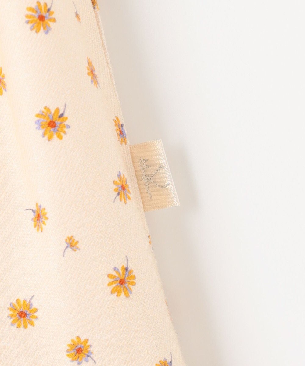 組曲 KIDS 【150-160cm】モノトーン花柄 スカート 