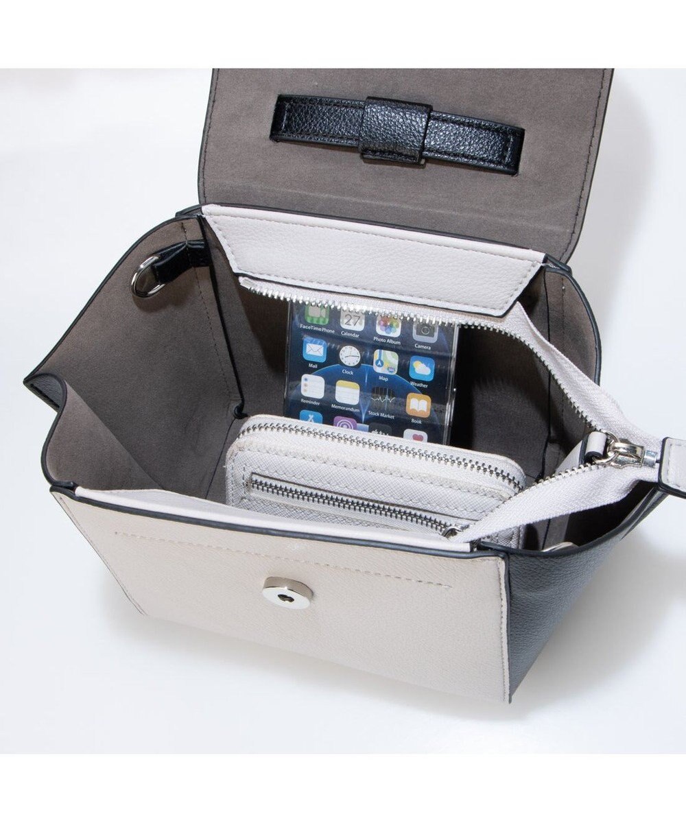 UNBILLION kakatoo ツイストデザインフラップ2wayミニショルダー 