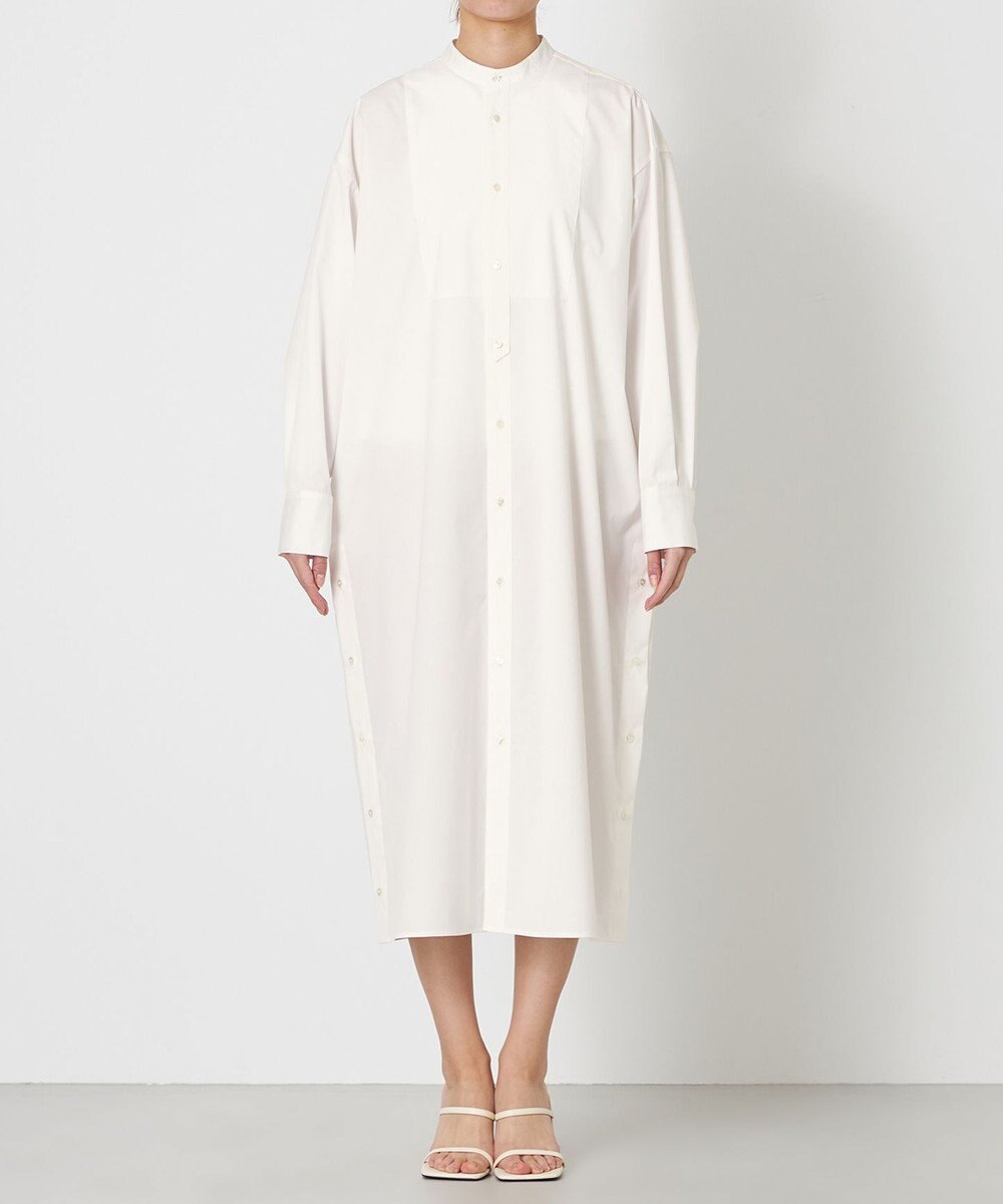 NAVE 【ReNAVE・セットアップ可/洗える/接触冷感/UVケア】コットンポリブロード ワンピース 