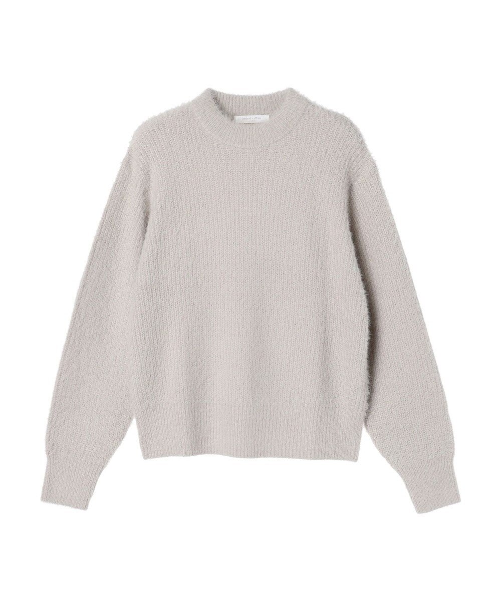 Green Parks フェザーモックネックニットプルオーバー 