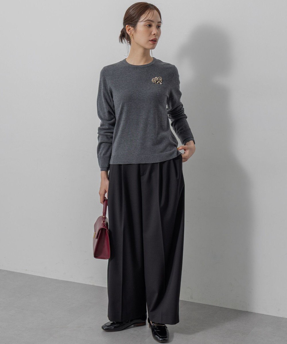 組曲 S ニューシックニットクルーネックプルオーバー 