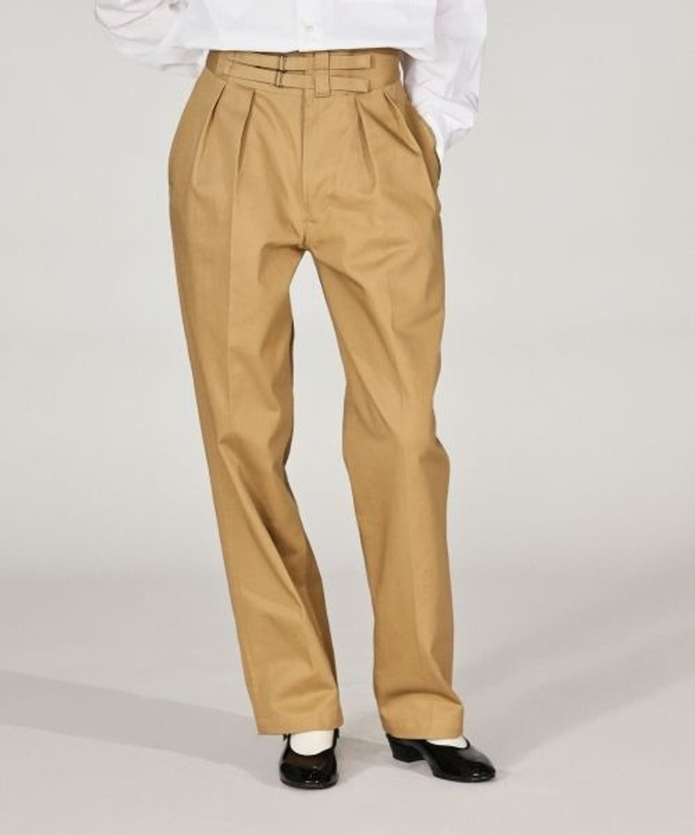LENO DOUBLE BELTED GURKHA TROUSERS 《UNISEX》 ダブルベルトグルカパンツ 