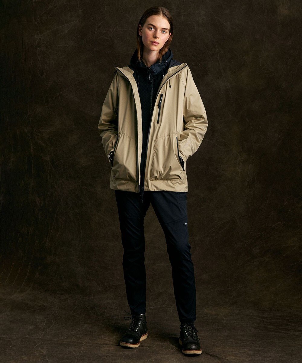 JOSEPH ABBOUD MOUNTAIN 【雑誌掲載/防風/撥水/ライナードッキング対応】 ミズノコラボWIND STOPPER BY GORE-TEX LABSパーカー 