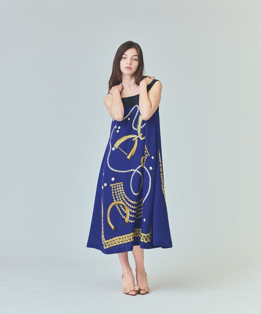 GRACE CONTINENTAL ジュエリーモチーフドレス 