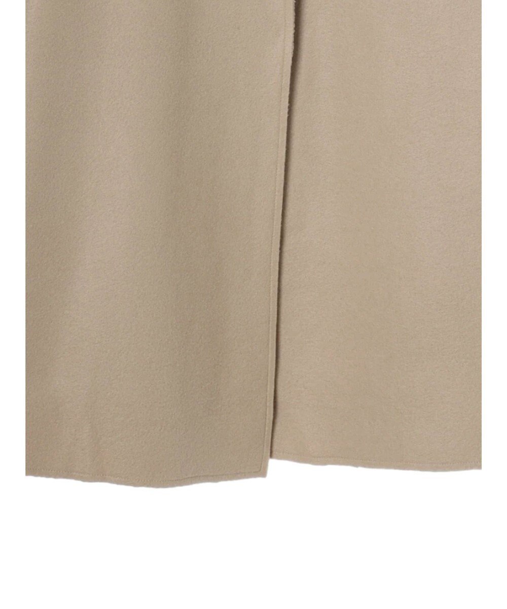 Green Parks フード付き裏ボアロングコーディガン 