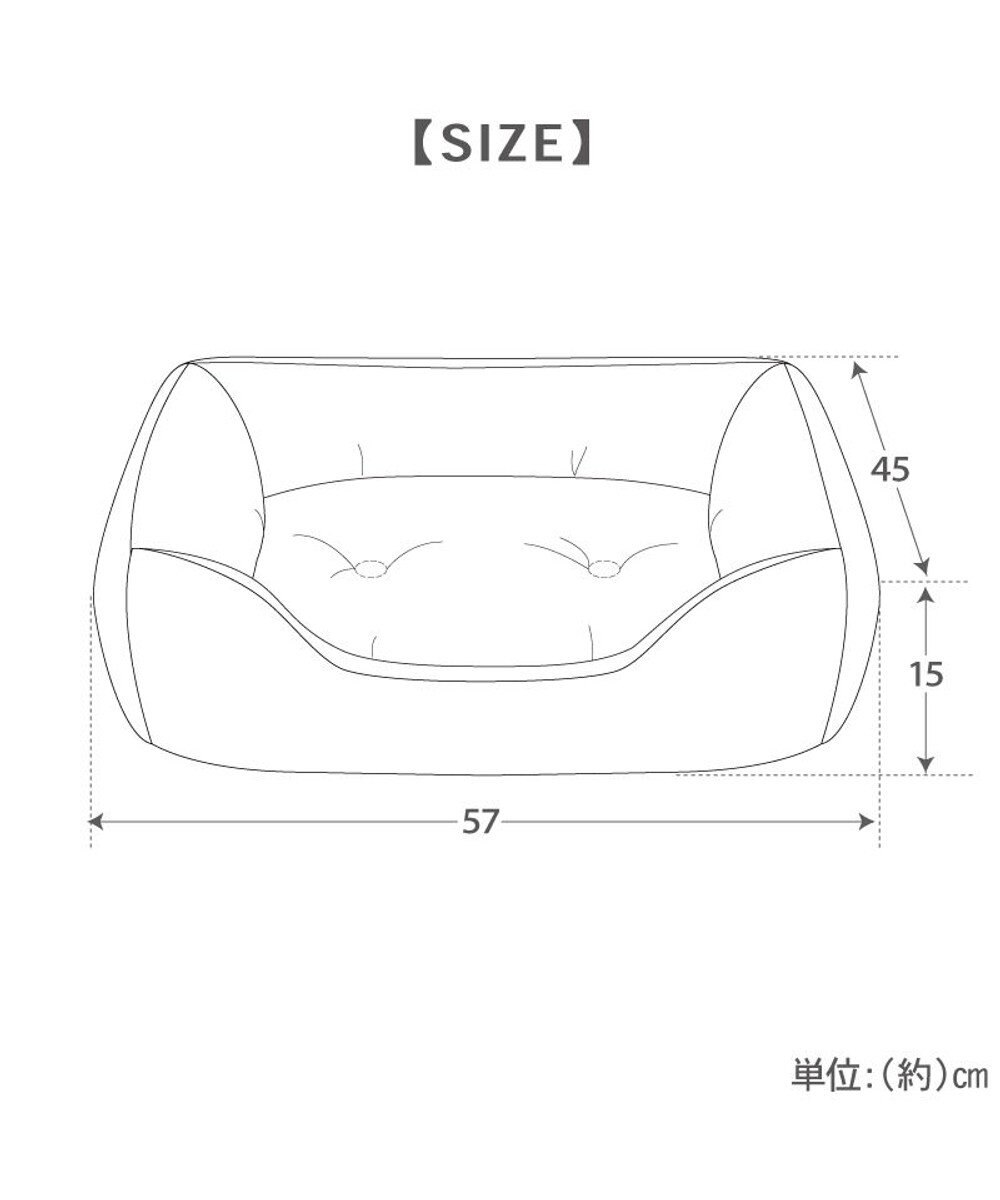 PET PARADISE ペットパラダイス クールカドラー 《トワルドジュイ柄》 四角型 Ｍ 