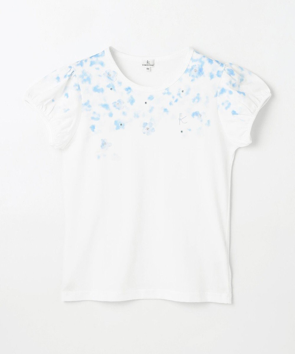 組曲 KIDS 【150-160㎝】ミスティフラワー Tシャツ 