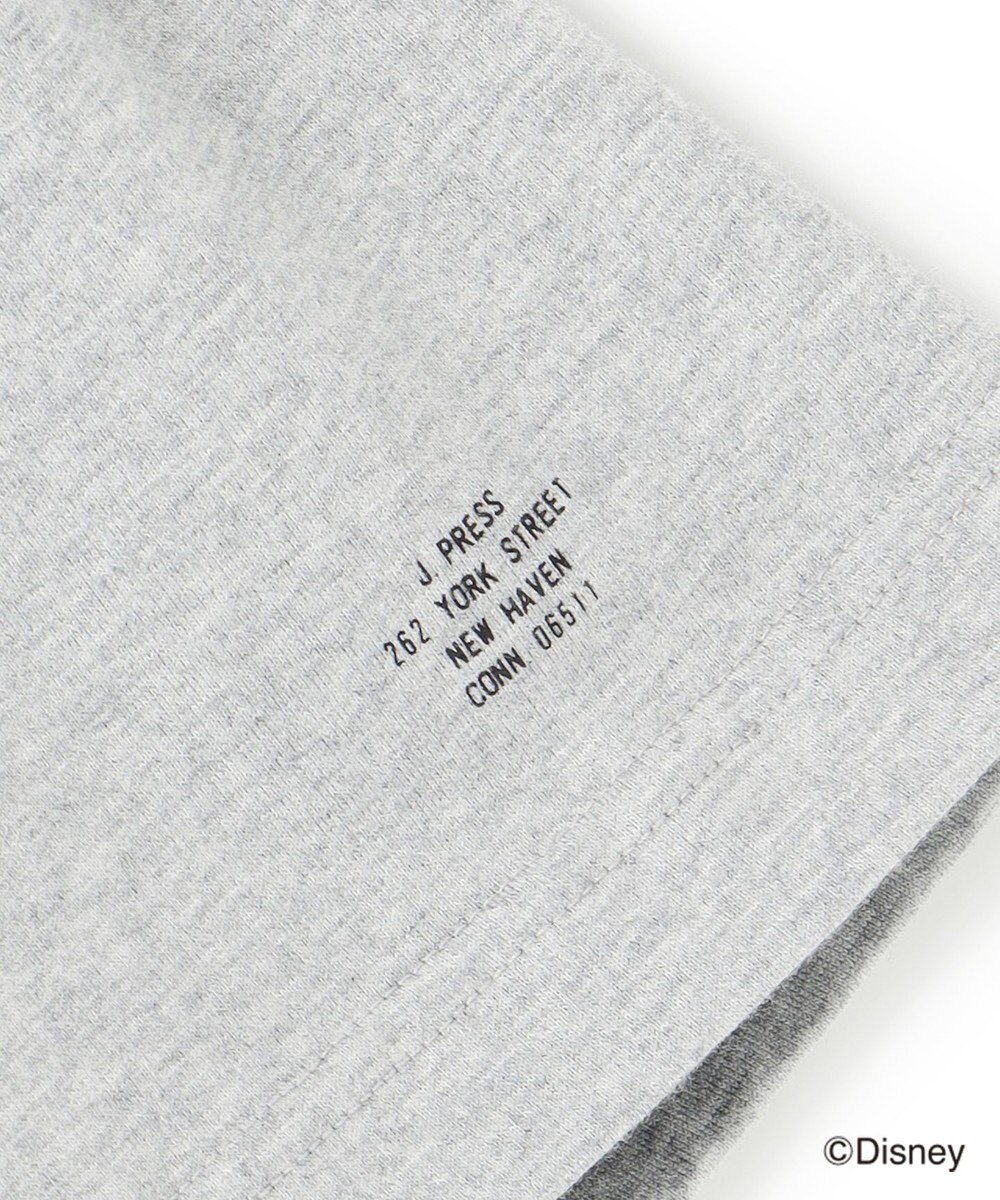 J.PRESS MEN 【DISNEY COLLECTION】【UNISEX】クレイジーパターンワンポイント Tシャツ / ミッキーマウス 