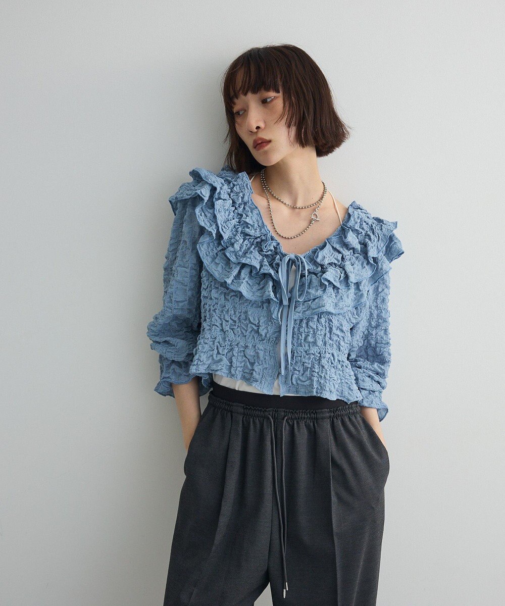 Green Parks ２ＷＡＹフリルブラウス 
